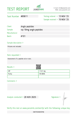 VIP 10MG premium research peptide